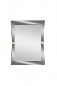 Зеркало прямоугольное с золотыми вставками 307401