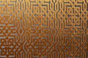 Ткань портьерная/мебельная LATTICE оранжевая 420762