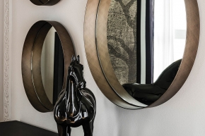 Зеркало Cattelan italia WISH WISH - Brushed Bronze 416249