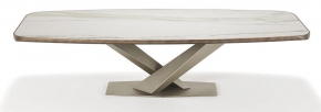 Обеденный стол Cattelan italia Keramik Premium - топ matt Golden Calacatta 981264