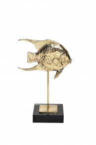 Статуэтка "Рыба" золотая 305123