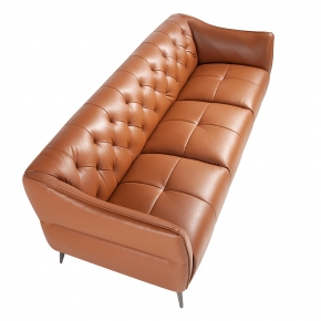 Трехместный диван 6169/KF150-3P с обивкой из кожи 818381