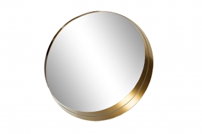 Зеркало круглое в металлической объемной раме 950818