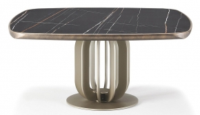 Обеденный стол Cattelan italia Keramik Premium - база - gfm11 titanium 301592