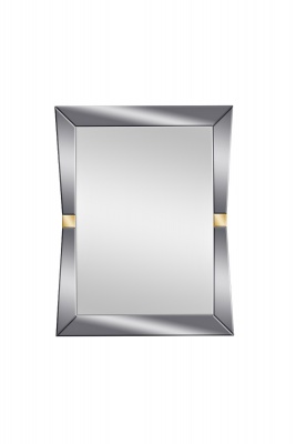 Зеркало прямоугольное с золотыми вставками 307401