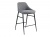 Барный стул A189/4103 с тканевой обивкой и стальной конструкцией 605567