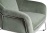 Кресло на металлическом каркасе велюровое светло-оливковое 700345