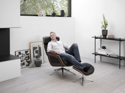 Кресло для отдыха Flexlux CLEMENT | деревянная ракушка 213304