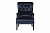 Кресло Rimini велюровое синее 582516