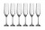 Набор из 6ти бокалов для шампанского "Waterfall" 190 мл 709397