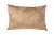 Подушка декоративная с бисером "Ромбы" коричневая 981152