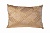 Подушка декоративная с бисером "Ромбы" коричневая 981152