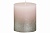 Свеча декоративная розовая с серебром 979944