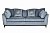 Диван Siena трехместный велюровый 482066