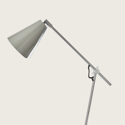 Настольная лампа Lua, отделка хром, белый плафон 861409