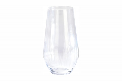 Набор из 2х стаканов для воды прозрачных с полосками 314135