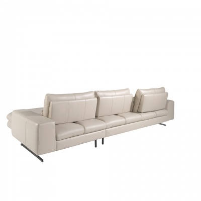 Угловой диван 6151/KF119-L-M5652 кожаный откидной 969206