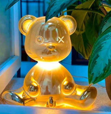 Teddy Boy Lamp Metal Finish with Cable 939010