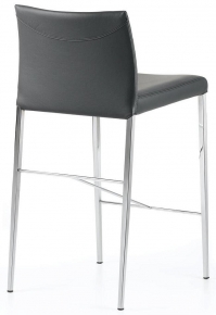 Обеденный стул Cattelan italia Anna Stool 540408080024 - ecopelle NERO 669849