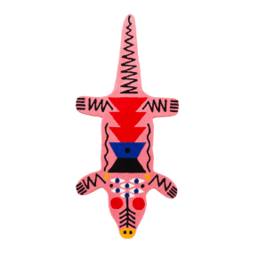 Carpet Oggian Crocopink L (Shaped) 158264