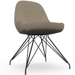 Обеденный стул Sovet Italia Cadira S P8272 - Trevira - step , Ткань 816571