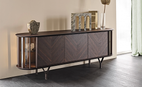 Комод Cattelan italia Costes 3 - 78 (640113081010) - legno rovere bruciato 489084