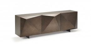 Комод Cattelan italia 3 + Optional drawer*3 - brushed bronze , OP69 197910