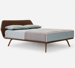 Кровать Pianca Trama Intreccio WRCT35N - leather , Кожа 979789