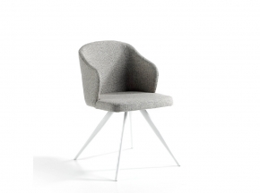 Стул F3208-GRIS /4057 черные ножки 851257