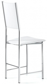 Обеденный стул Cattelan italia Alessia 540339083071 - cuoio BIANCO cuciture 348835