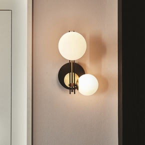 Бра Cattelan italia Planeta A (220V) - burnished steel , white 446680