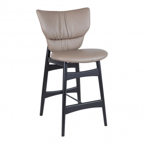 Барный стул Cattelan italia Dumbo 540232190960 - Ash lacquer black matt 538756