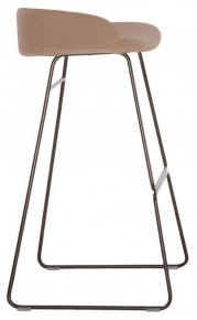 Барный стул Tonin Casa 7228 - grigio carbone , ecopelle 866559