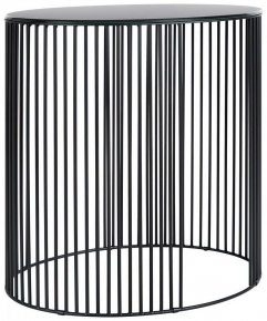 Журнальный столик Tonin Casa Andra 6936 - база - matt black 869600