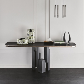 Консоль Cattelan italia Skyline Wood - C - топ - Brushed Bronze 717721