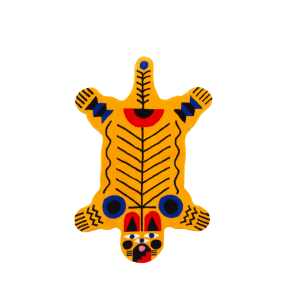 Carpet Oggian Italian Tiger L (Shaped) 740509