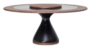 Обеденный стол Tonin Casa 8095FS_ceramic - matt dark brown base 568420