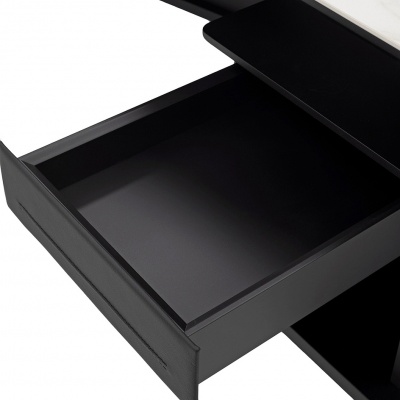 Письменный стол Cattelan italia Wall Street 700114080031 - Goffrato nero GF73 / ceramic 616565