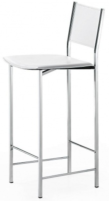 Обеденный стул Cattelan italia Alessio 540332083071 - cuoio BIANCO cuciture 209444
