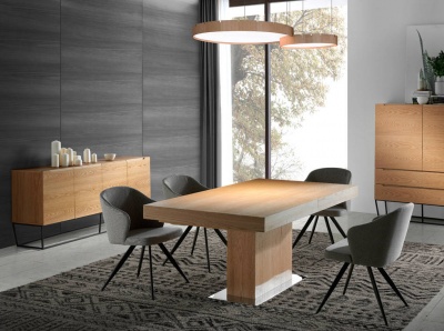 Стул F3208-GRIS /4057 черные ножки 851257
