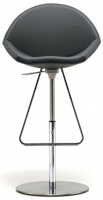 Обеденный стул Cattelan italia Kiss 540 335 080 001 - ecopelle MARRONE 317161