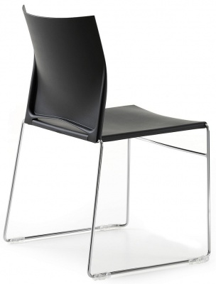 Обеденный стул Cattelan italia Easy 540315080002 - cromo NERO 454297