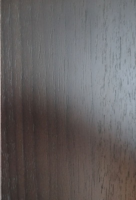 Приставной столик, отделка шпон ореха W, матовый серо-бежевый лак 493748