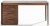 Письменный стол Porada Afrodite - Canaletta Walnut wenge 604616