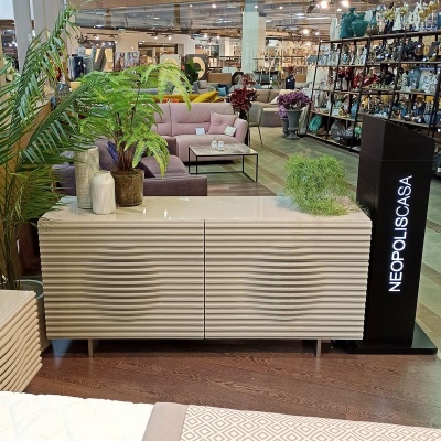 Комод, отделка глянцевый лак Avorio 827573