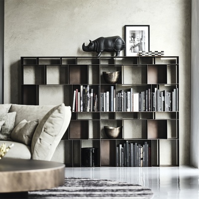 Стеллаж Cattelan italia Latitude + Zavorra Optional 100 - bronze GFM18 230612