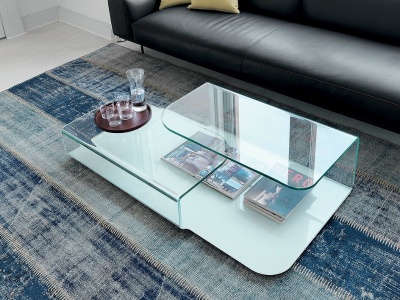 Журнальный столик Sovet Italia Hug P4050 - Стекло 664383