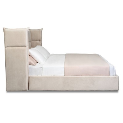 Кровать с решеткой Bonita, отделка ткань кат.2 Velour 220-01 565016