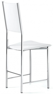 Обеденный стул Cattelan italia Alessia 540339083071 - cuoio BIANCO cuciture 348835