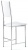 Обеденный стул Cattelan italia Alessia 540339083071 - cuoio BIANCO cuciture 348835 Обеденный стул Cattelan italia Alessia 540339083071 - cuoio BIANCO cuciture 348835